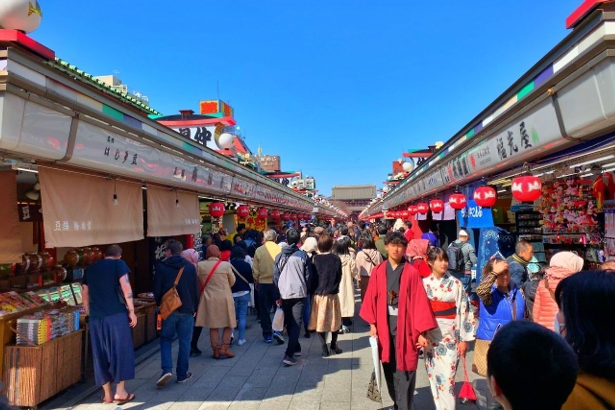 浅草寺仲見世通り