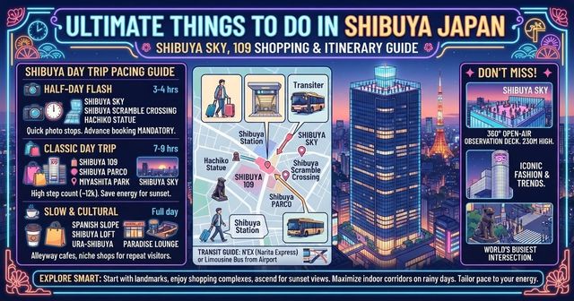 Ultimate Things to Do in Shibuya Japan (2026): Shibuya Sky, 109 Shopping & Itinerary