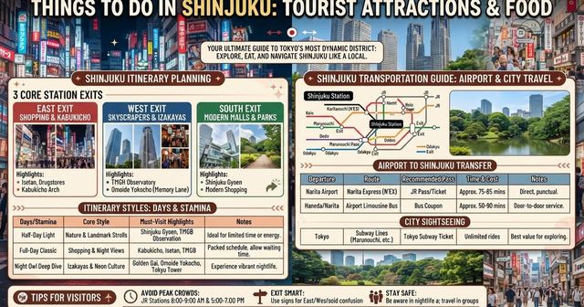 2026 Things to Do in Shinjuku: Tourist Attractions & Food