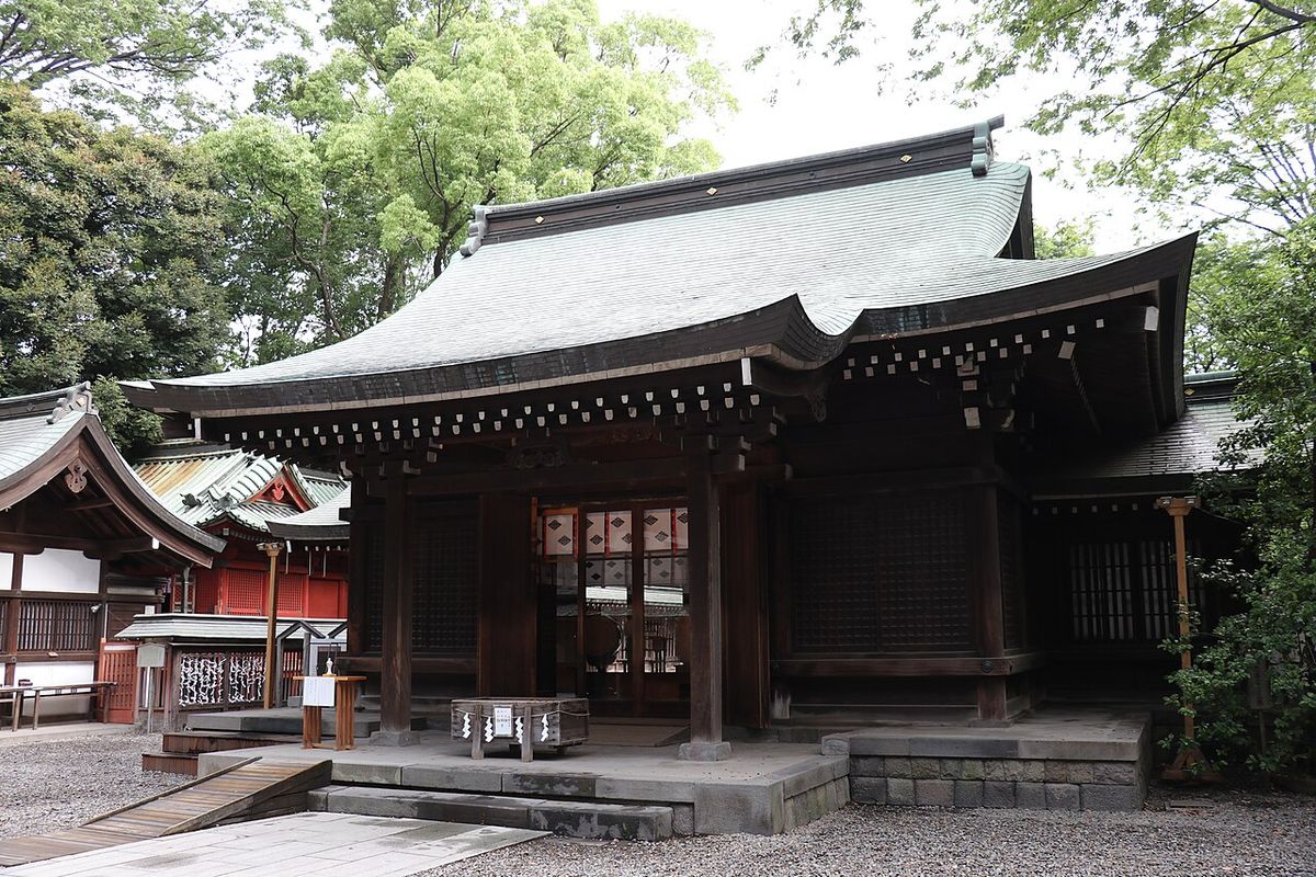 川越冰川神社 本殿