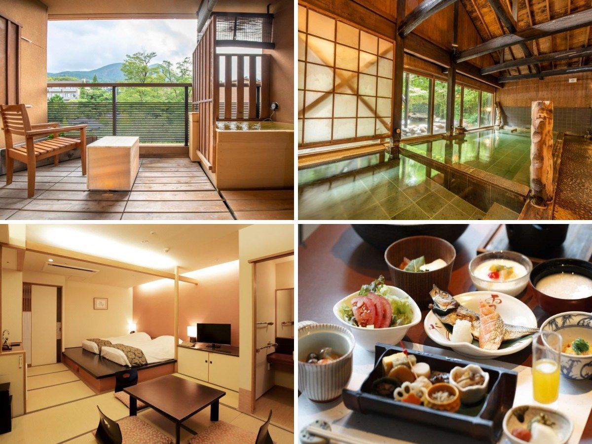 Hakone Gora Onsen Setsugetsuka Rooms & Amenities