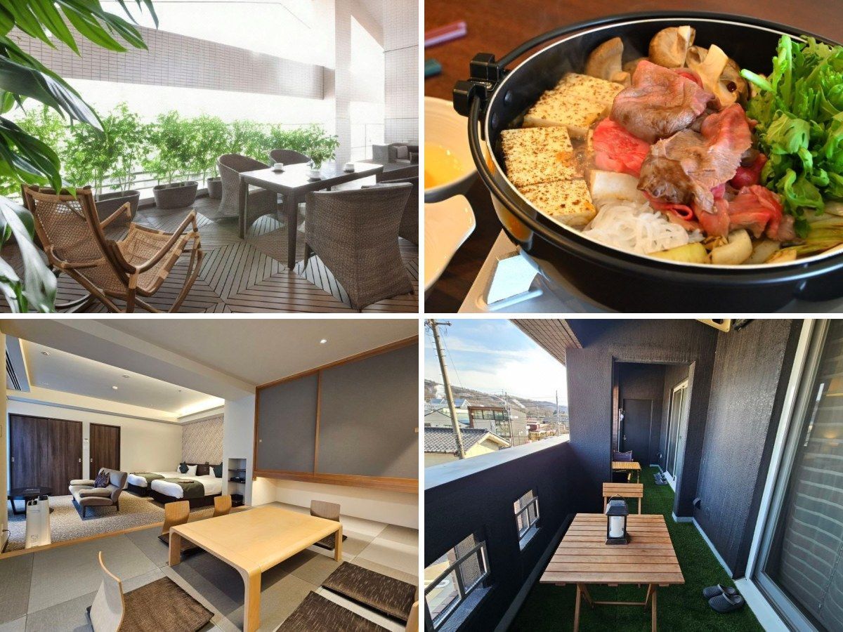 舊輕井澤Grandvert飯店 房間、餐飲、公共設施照片