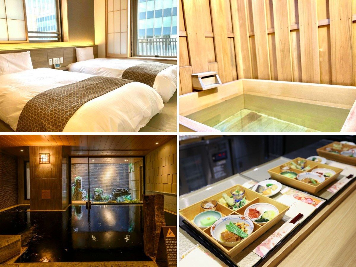 【天然温泉】ドーミーインプレミアム銀座 房間、餐飲、公共設施照片