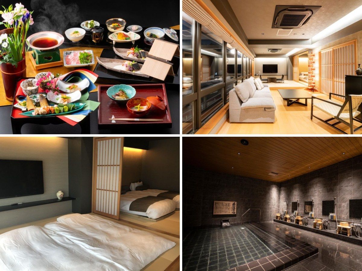 WAQOO NaritasanMonzen Room, Dining, and Facilities Photo