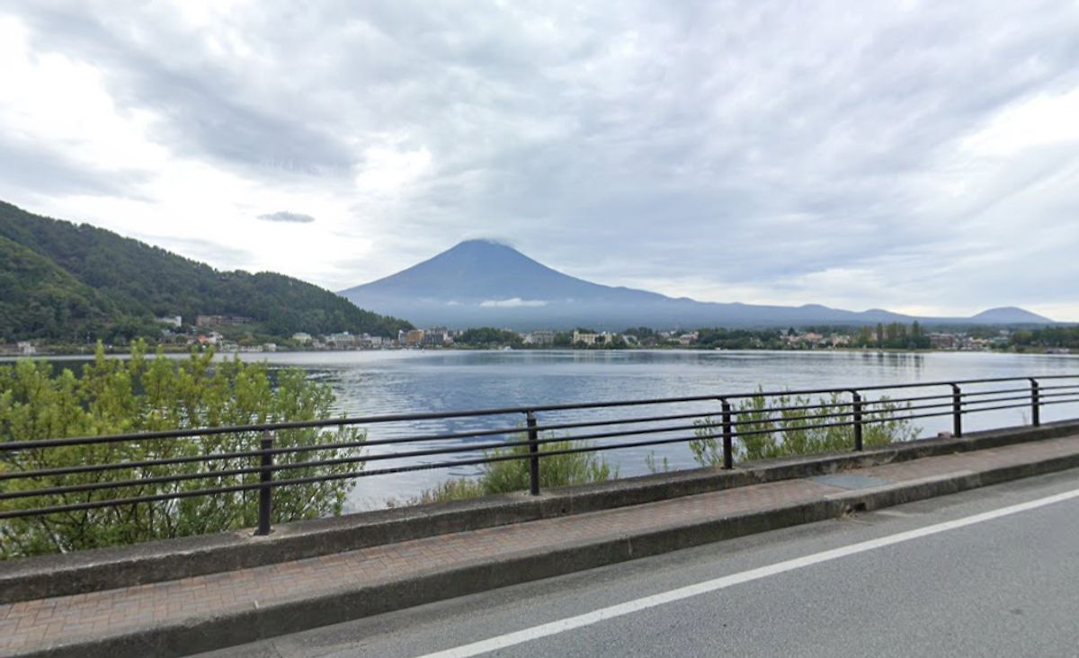 Lake Kawaguchi and Mount Fuji