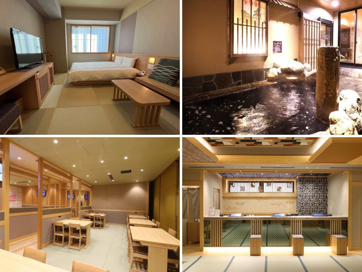 淺草別邸御宿野乃天然溫泉飯店 房間、餐飲、公共設施照片