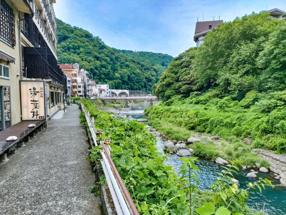 하코네유모토 산책로