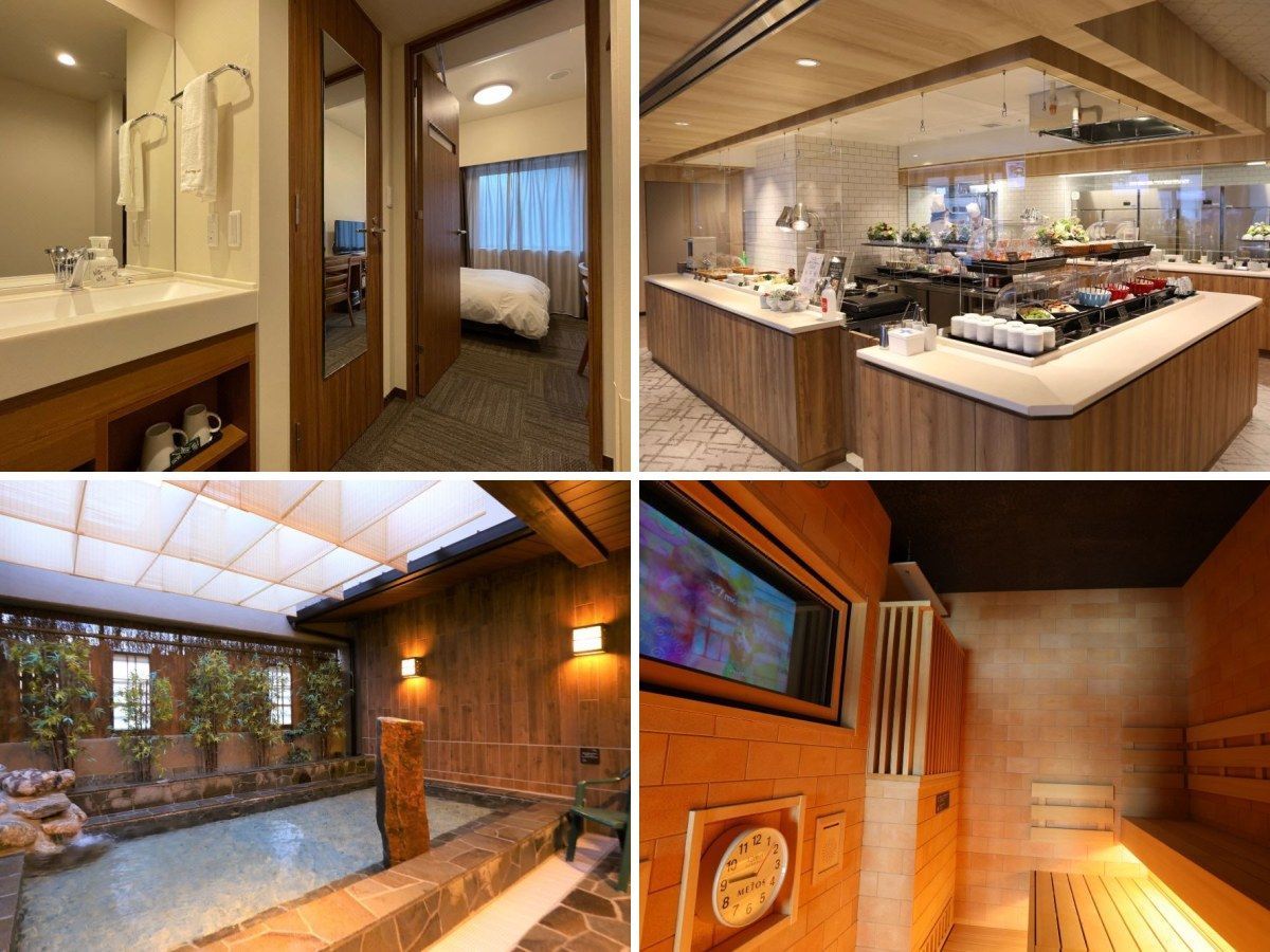 Dormy Inn Ikebukuro Natural Hot Spring Room, Dining, Public Facilities Photo