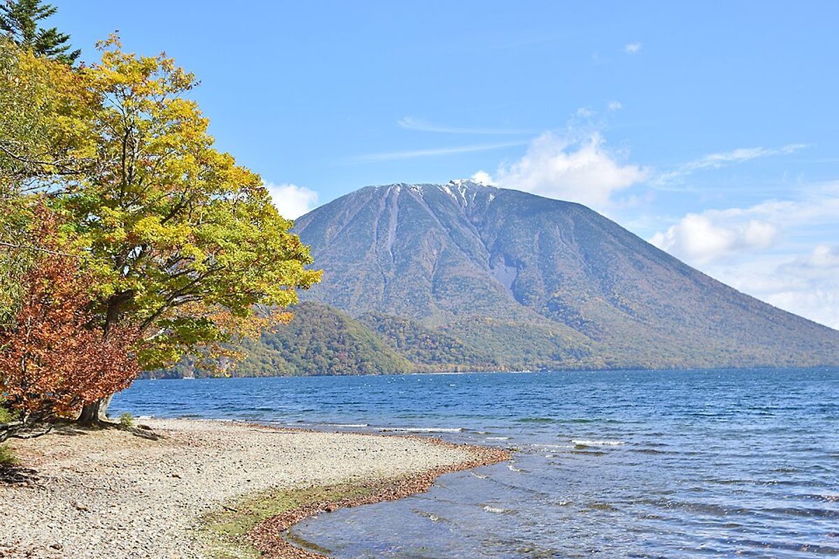 Mount Nantai and Lake Chuzenji