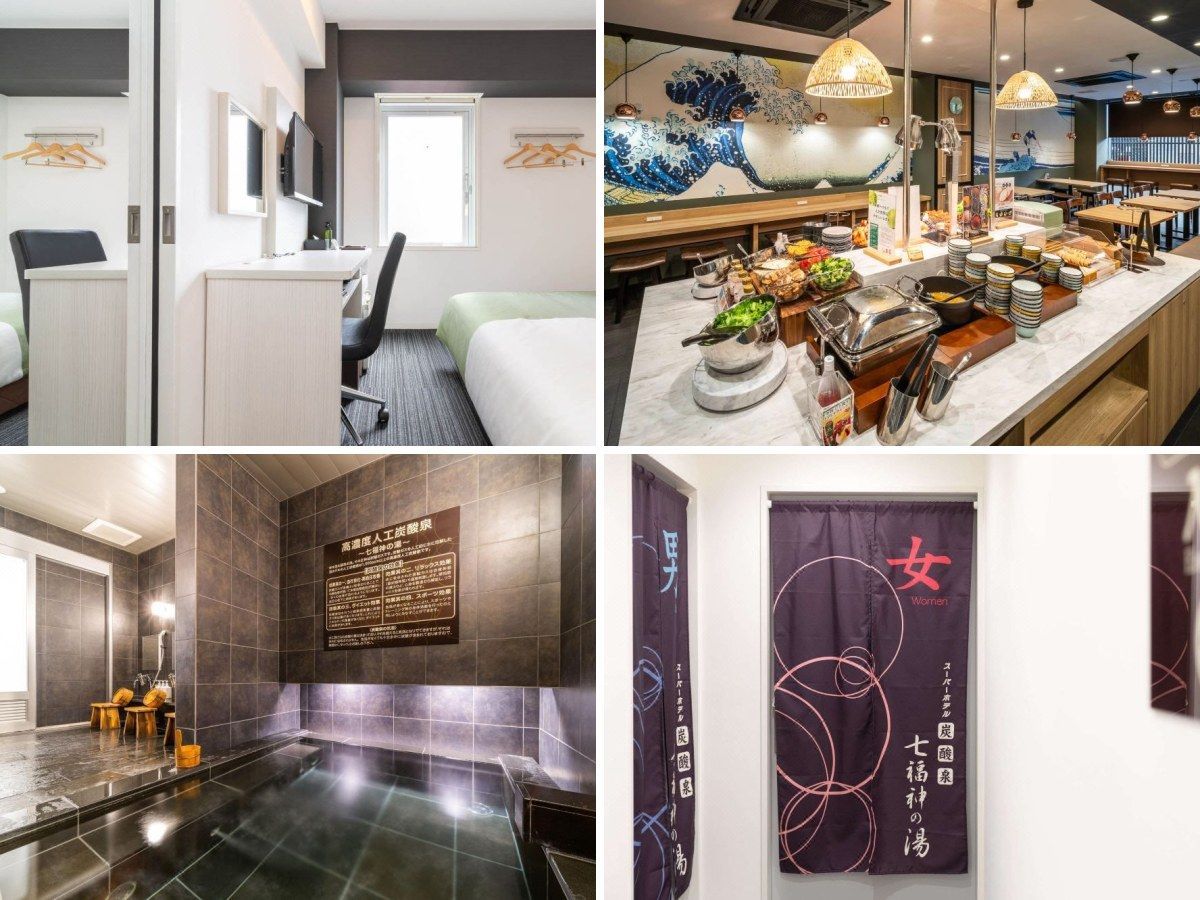 Super Hotel Shinagawa Shinbanba Rooms, Dining & Facilities