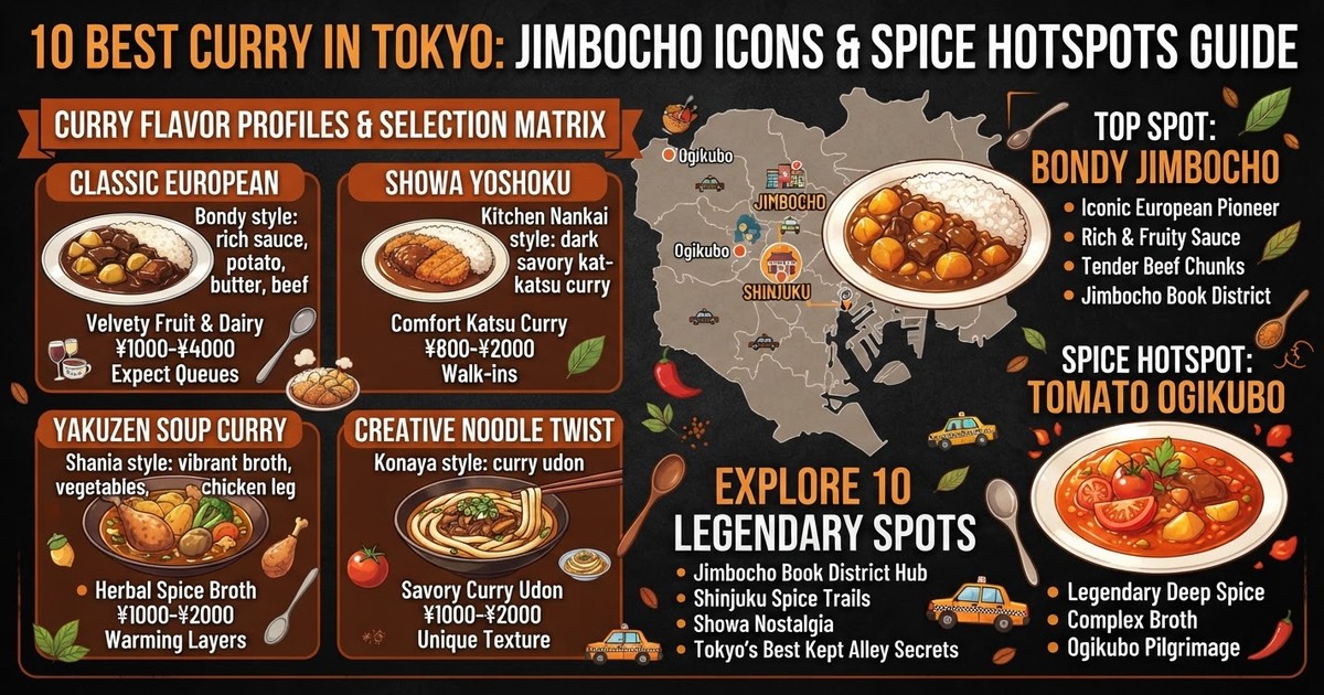 10 Best Curry in Tokyo (2026): Jimbocho Icons & Spice Hotspots Guide