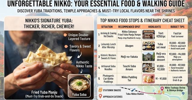 Nikko Food Guide 2026: 10 Best Places to Eat & Local Yuba Specialties