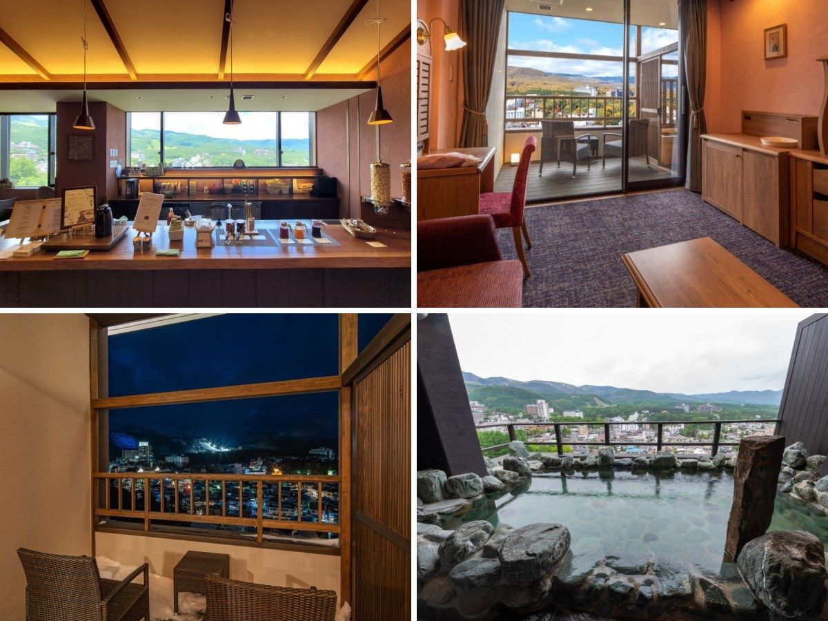 草津山丘景觀飯店 房間／餐飲／公共設施照片