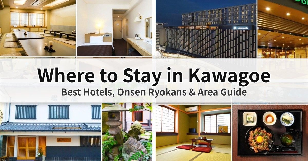 Where to Stay in Kawagoe Guide Cover